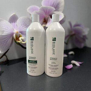 Biolage Strength Recovery Damage Repair Shampoo Conditioner 33.8 oz